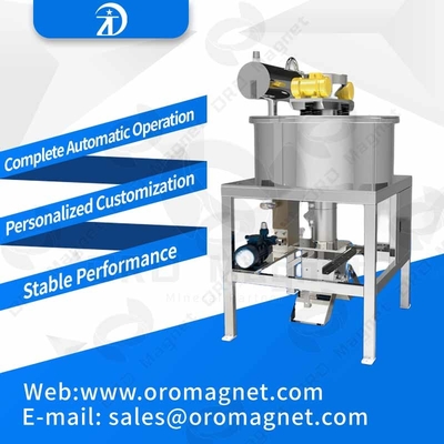 Dry Fine Powder High Efficient Magnetic Separation Equipment For lithium battery chemical Medicine