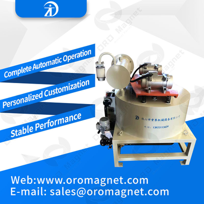 Electromagnetic Dry Powder Magnetic Iron Separator / Fine Magnetic Separator Feldspar Chemical