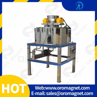 Drum Magnet Self Cleaning Magnetic Separator Machine For Chemical Medicine Food with stainless steal structure