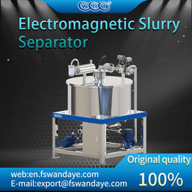 Low Energy Consumption Gold Magnetic Separator Machine 380V 5 - 10 m³/h ceramic slurry chemical paste