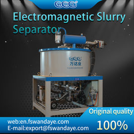 High Intensity Magnetic Separator Machine , Wet Magnetic Coolant Separator ceramics slurrry chemical battery paste