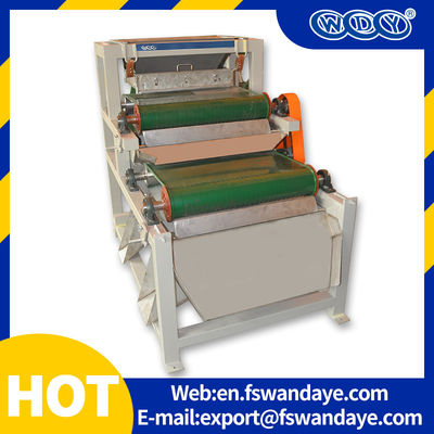 Conveyor Belt  Dry Type Magnetic Separator With Vibratory Feeder mainly for 0.1-5mm sand or plastic particles efficent