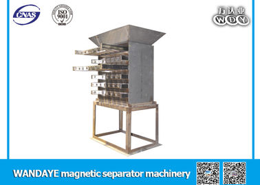 6 Layer Low Intensity Magnetic Separator 33 Piece 32mm For Food Industry