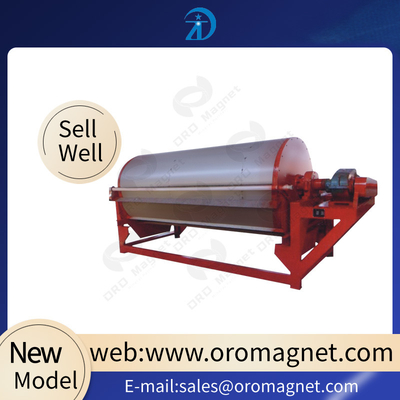 High Intensity Permanent Slurry Wet Drum Magnetic Separator For Quartz/KaoLin/water-washed Sodium Potassium  feldspar