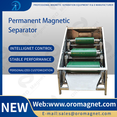Maintenance Free Magnetic Separation Equipment Magnetic Separator For Conveyor Belts