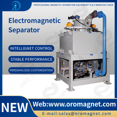 Inline Magnetic Separation Equipment Wet High Intensity Magnetic Separator Machine