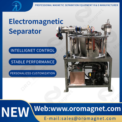 2.5T Wet High Intensity Magnetic Separator For Feldspar Ceramics