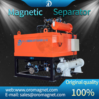 ZT Series Iron Remover Magnetic Separator Machine φ500mm For Kaolin Feldspar Quartz Slurry