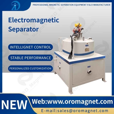Electro Magnets Wet Magnetic Separator Equipment High Power for Ceramic Slurry/Kaolin/Feldspar