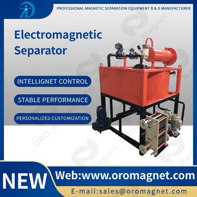 Laboratory High Intensity Induced Roll Magnetic Separator For Ores ceramics slurry
