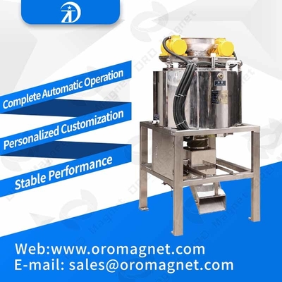 Multi Magnetic Pole Metal Electromagnetic Separator Large Wrap Angle in Dry Basis