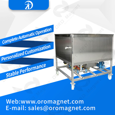 Permanent High Gradient Magnetic Separator For Dry Ceramic And Refractory Materials