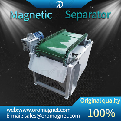 100 X 800 Three Layers Overband Magnetic Separator Belt Conveyor for 0.1*10mm particle
