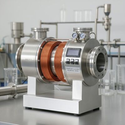 Feeding Size 20-325 Mesh Magnetic Particle Separator Featuring Durable Copper Coil Material for Magnetic Separation