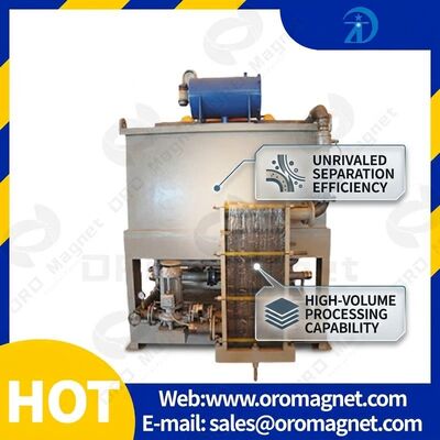 Technical Guidance Installation Magnetic Separation Equipment Featuring Glass Tube Diameter Φ50mm and Vibration Frequency 70rmin for Industrial