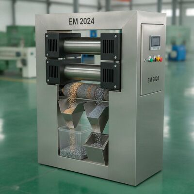 150 Kg EM 2024 Electromagnetic Separator Magnetic Separation Machine for Removal of Metal Contaminants in Production Lines