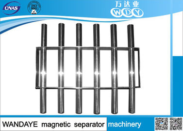 ISO9001 Overband Magnetic Separator / Grate Magnet Shelf with Stainless Steel Plate