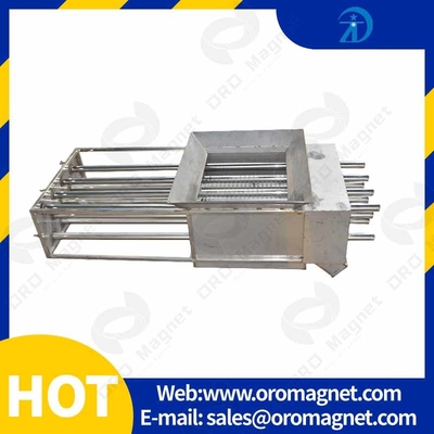 Round Mounting Permanent Magnetic Separator Stainess Steel Magnetic Cabinet