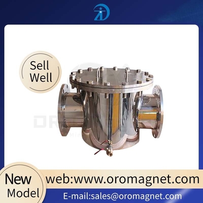 Manual Magnetic Separator Stainless Steel Pipeline Iron Remover For Ceramic Glaze / Body Slurry