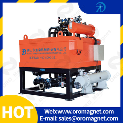 Fine Electromagnetic Separation High Intensity Magnetic Separator 380V 22000KG