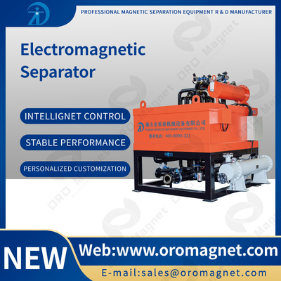 High Intensity Magnetic Ore Separator For Magnetic Separator Efficient Low Energy  Ceramic Slurry