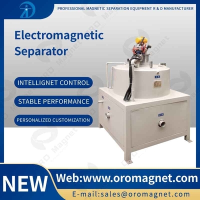 Electro Magnets Wet Magnetic Separator Equipment High Power for Ceramic Slurry/Kaolin/Feldspar