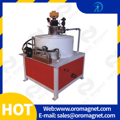Low Intensity Magnetic Roll Separator , Ceramic Drum Magnetic Separator ore material slurry
