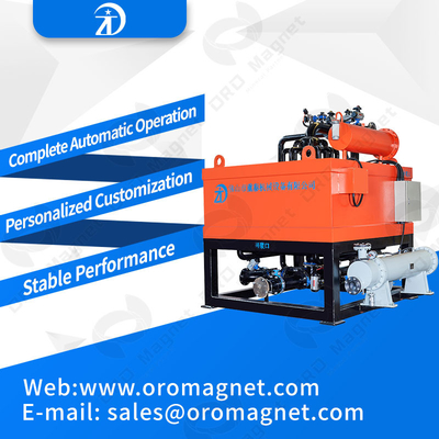 Automatic Oil - Cooling Electromagnetic Separator For Kaolin, Non-Metallic Mineral Ceramics Slurry With Energy Saving