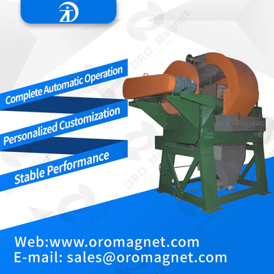 Durable Drum Type Magnetic Separator For Iron Ore , Easy To Block Up