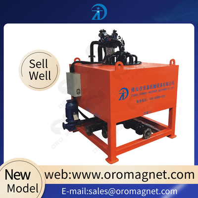 380ACV Oil Cooling Wet High Intensity Magnetic Separator For Feldspar / Clay Kaolin Ceramic Slurry