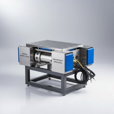High Magnetic Field Intensity Plate Magnetic Separator Equipped with Uniform Magnetic Field Distribution Ensuring Magnetic Separation