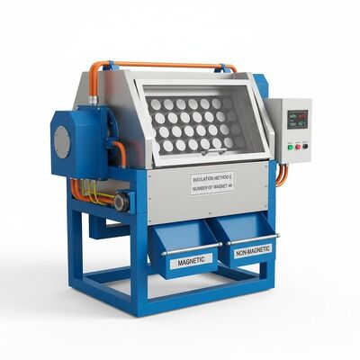 Number Of Magnet 44 Electromagnetic Separator Automatic Working Mode Featuring Insulation Method E For Magnetic Material Separation