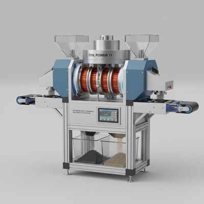 Customizable Dry Magnetic Separator Incorporating Coil Power 11 Providing Precise Magnetic Separation Solutions for Industrial