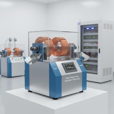 Copper Coil Material Magnetic Separator Machine Ensuring Stable Performance Background Magnetic Intensity 10000-15000Gauss Designed for Separation