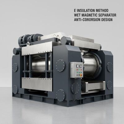 E Insulation Method Wet Magnetic Separator Featuring Stainless Steel Or Carbon Steel With Anti corrosion Coating Designed For Separation