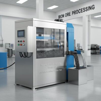 Iron Ore Wet Magnetic Separator Featuring Magnetic Field Intensity ≥10000 Gauss Suitable for Heavy Duty Separation Tasks