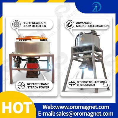 Copper Coil Material Magnetic Separator Machine Providing Stable Performance and 50 60Hz Frequency Ideal for Magnetic Separation Tasks