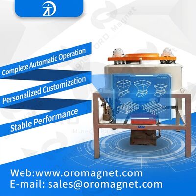Background Magnetic Intensity 10000 to 15000 Gauss Magnetic Particle Extractor Ideal for Mining Applications and Industrial