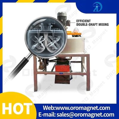 Feeding Size 20-325 Mesh Magnetic Separator Machine Featuring Copper Coil Material and Circulating Running for Magnetic Separation