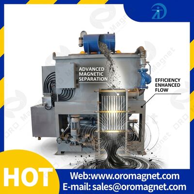 150 Kg Magnetic Separation Equipment Incorporating Vibration Frequency 70rmin and Installation Technical Guidance for Separation