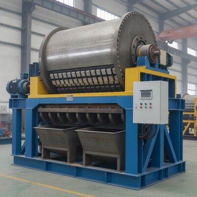 Shell Diameter 600-1500mm Magnetic Separator Machine Designed for Separation in Mining and Metallurgy Industries Featuring Long Service Life