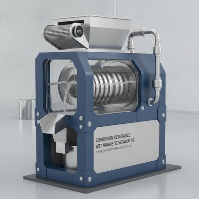 Corrosion Resistance Wet Magnetic Separator Designed for at Temperatures Up to 80°C Offering and Durable Magnetic Separation