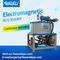 High Efficiency Electro Magnetic Drum Separator 380 Volt 50hz for ceramic kaolin slurry