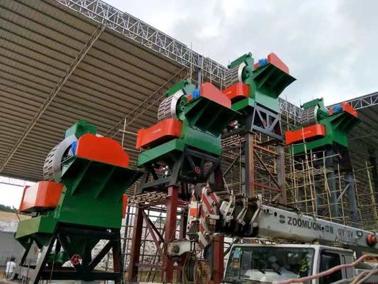 Vertical Ring High Gradient Magnetic Separator Is Suitable For Metal Ore Rough Selection And Non-Metallic Mineral