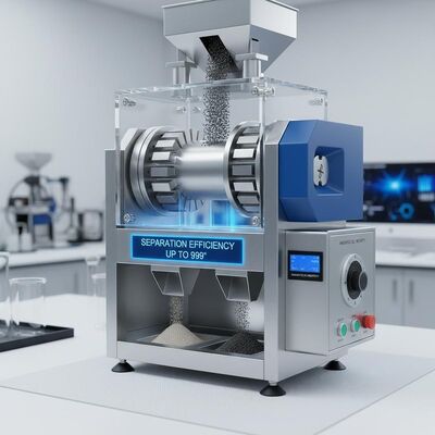 Separation Efficiency Up To 99 Percent Dry Magnetic Separator Featuring Strong Magnetic Field Intensity For Performance