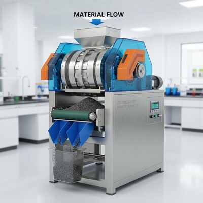 Customizable Dry Magnetic Separator Equipped with Strong Magnetic Field Intensity Ensuring Magnetic Separation and Material Handling