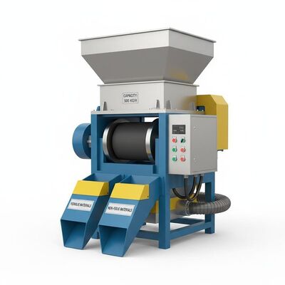 Strong Magnetic Dry Magnetic Separator Customizable Capacity Varies By Model Ideal For Separation Of Ferrous Materials