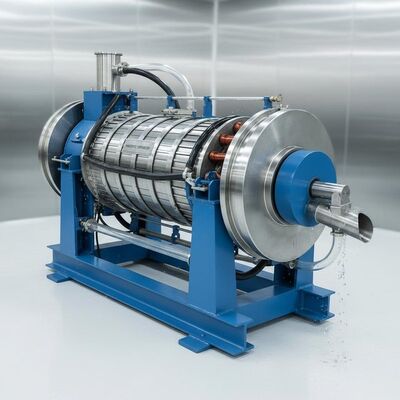 Insulation Category E Wet Magnetic Separator Featuring Horizontal Or Inclined Installation Type Ideal for Material Processing