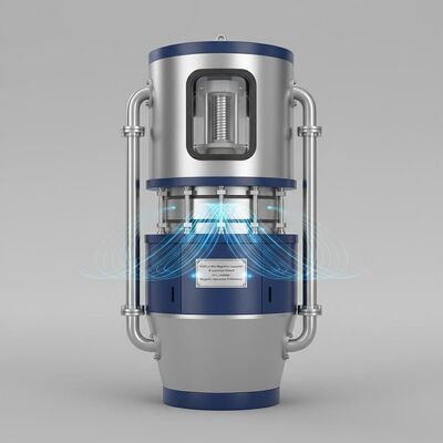 Vertical Wet Magnetic Separator Featuring E Insulation Method and Zero Leakage Providing Magnetic Separation Performance