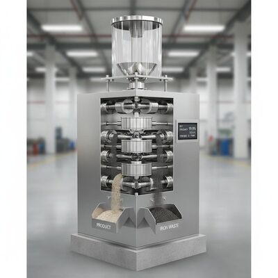 Automatic Iron Removal Permanent Magnetic Separator Featuring Separation Efficiency Up To 99.9 Percent and Feeding Size Range 0.1 to 3 Millimeters